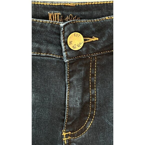 Kut from the Kloth Mid Rise Bermuda Shorts Wide Hem Size 8 - Picture 2 of 13